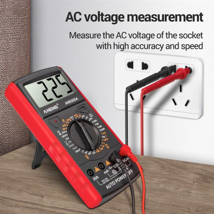 ANENG Automatic High-Precision Intelligent Digital Multimeter, Specification: AN9205A(Blue)