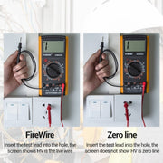 ANENG Automatic High-Precision Intelligent Digital Multimeter, Specification: AN9205A(Blue)