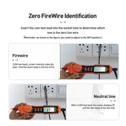 ANENG A3002 Multi-Function Pen-Type High-Precision Smart Multimeter(Orange)