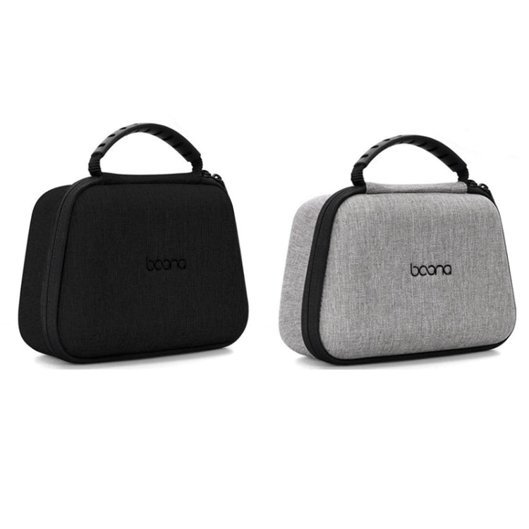 Baona EVA Hard Shell Gamepad Storage Bag For PS5 / PS4 / Xbox / Switch Pro, Style: Single-layer Gray