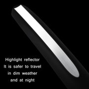 WEST BIKING YP0714018 Bicycle Folding Reflective Mudguard(Black)
