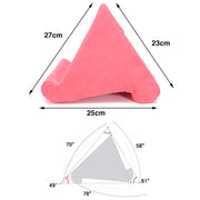 Tablet Mobile Phone Bracket Multi-Angle Pillow, Size: 27x25x23cm(Blue)