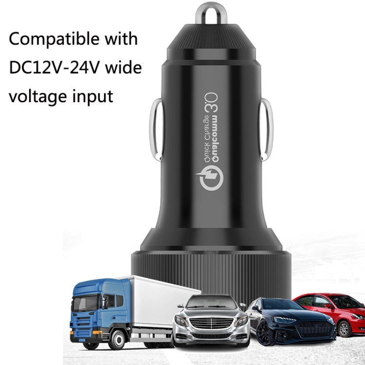 QIAKEY TM319 Dual Port Fast Charge Car Charger