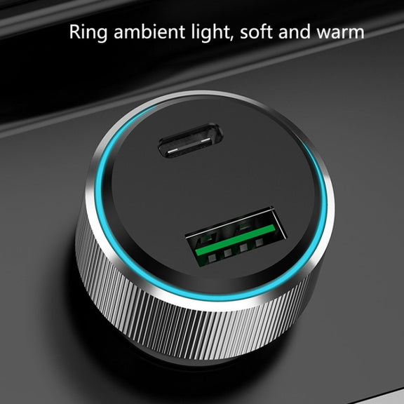 QIAKEY TM328 Dual Port Fast Charge Car Charger