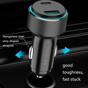 QIAKEY TM329 Dual Port Fast Charge Car Charger