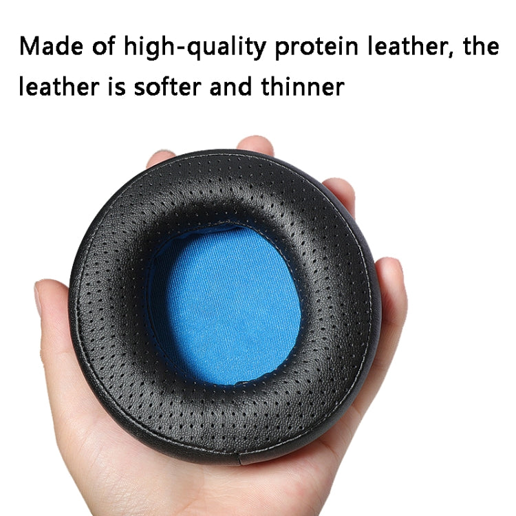2 PCS Headset Sponge Earmuffs For Razer Kraken 7.1 V1 Pro, Colour: Black+Orange Net