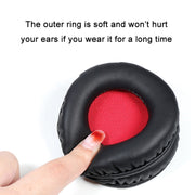 1 Pair Headset Sponge Earmuffs for Audio-Technica ATH-S200BT(Black+Gray)