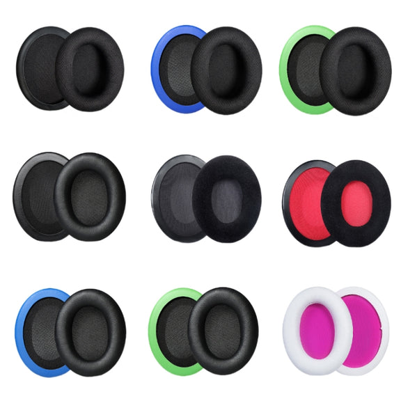 1 Pair Headset Earmuffs For Kingston HyperX Cloud II / Silver / Alpha / Flight / Stinger, Colour: White+Rose Red