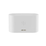 Flame Aroma Diffuser Night Light Humidifier(White)