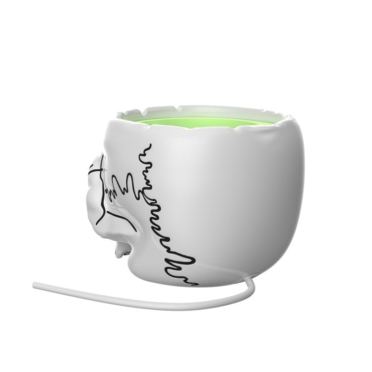 5 PCS Skull Desktop Storage Bracket For Apple Home Pod Mini(White)