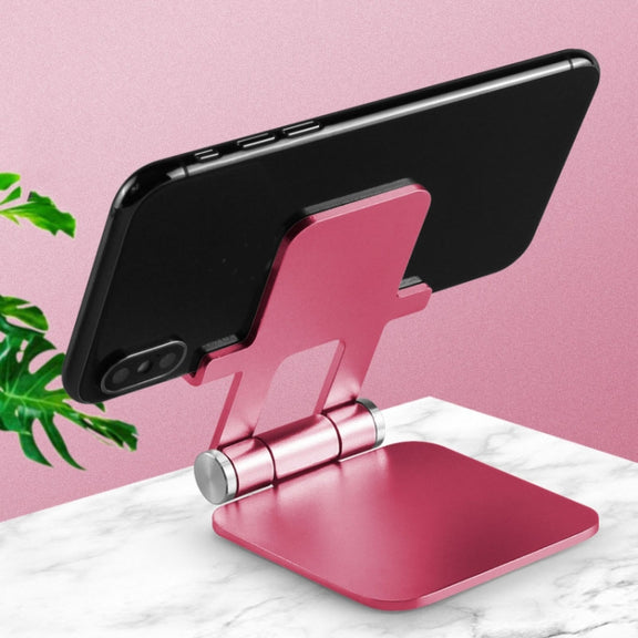 MT510 Universal Metal Folding Stand For Mobile Phone And Tablet(Rose Gold)