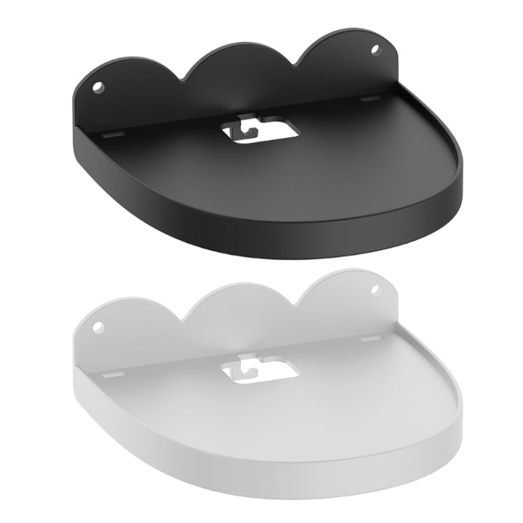 2 PCS Wall Mount For Amazon Echo Dot 4(Black)