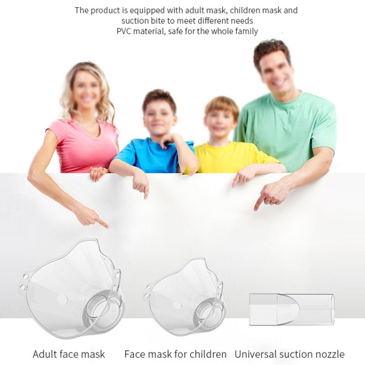 N3S Home Medical Mini Compression Ultrasonic Nebulizer(Gray)