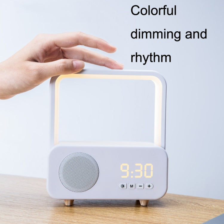 WH-J08 Home Portable Mini Bluetooth Speaker with Night Light Basic Style