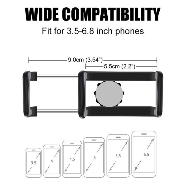 Car Buckle Instrument Panel Mobile Phone Holder(Narrow Head)