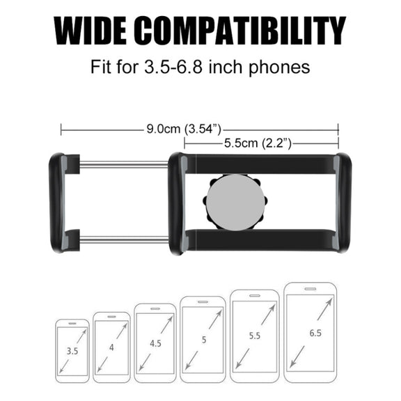 Car Buckle Instrument Panel Mobile Phone Holder(Narrow Head)