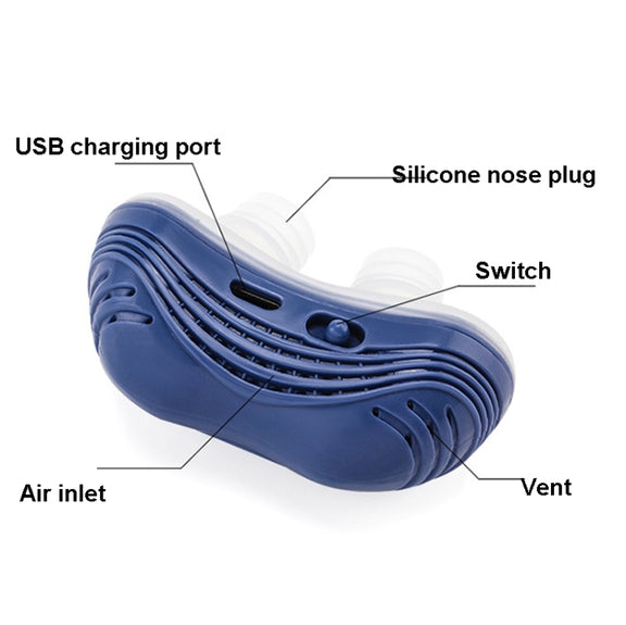 Sleeping Anti-snoring Electric Anti-snoring Device(White)
