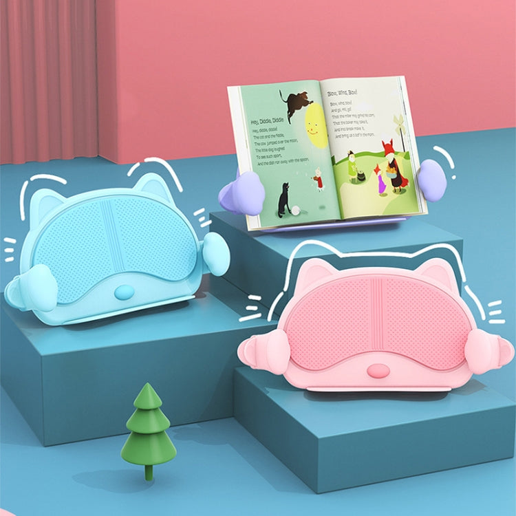 Cat Shape Retractable Tablet Stand(Purple)