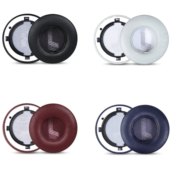 1 Pair Protein Skin Sponge Earphone Cover For JBL E45BT/E35/E45(A-Black)