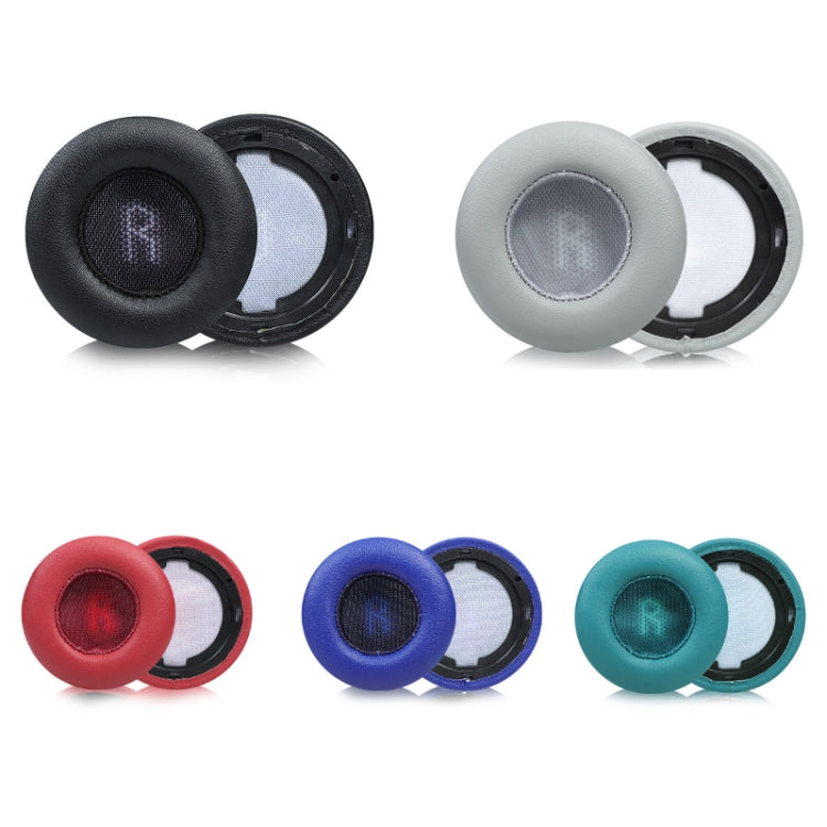 1 Pair Protein Skin Sponge Earphone Cover For JBL E45BT/E35/E45(B-Black)