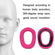 1 Pair Sponge Earmuff Headrest Pad For Logitech G435, Color: Purple Earmuffs