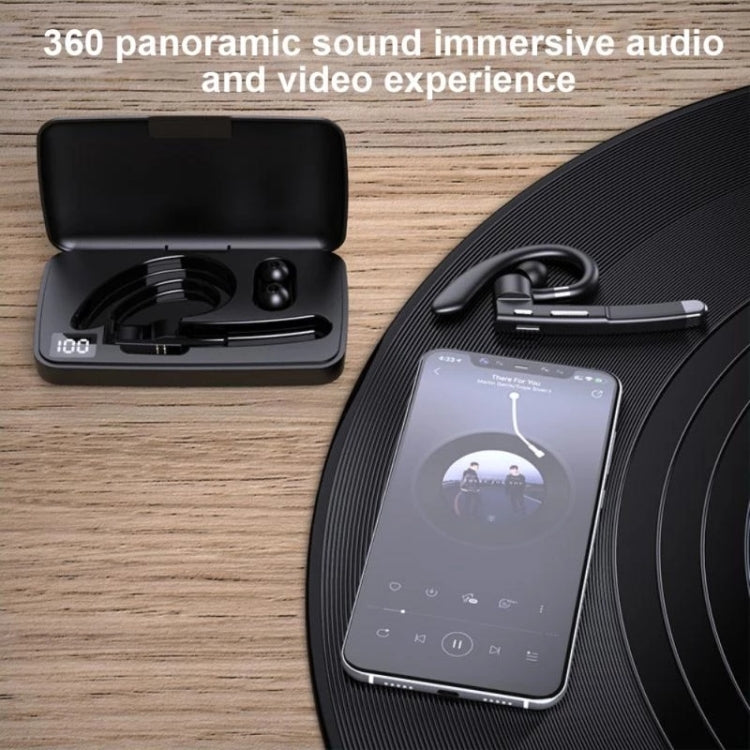 520 Gen2 Earhook Business Bluetooth Headphone, Style: With Charging Case