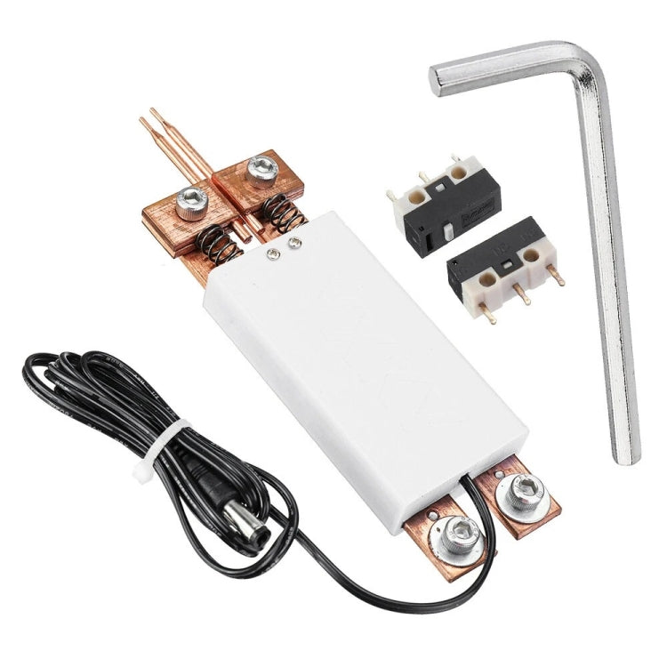 Integrated Spot Welder DIY Mini Handheld Welding Pen(White)