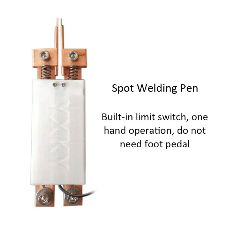Integrated Spot Welder DIY Mini Handheld Welding Pen(White)
