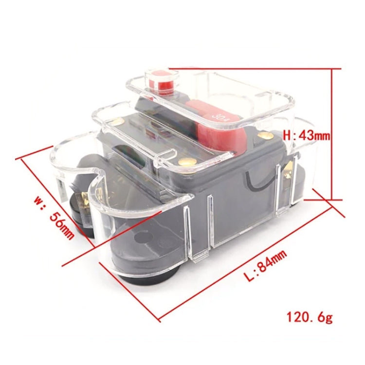 CB2 Car RV Yacht Audio Modification Automatic Circuit Breaker Switch, Specification: 60A