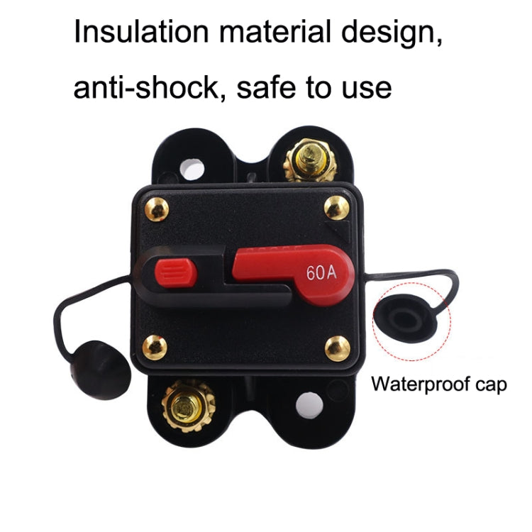 CB2 Car RV Yacht Audio Modification Automatic Circuit Breaker Switch, Specification: 300A