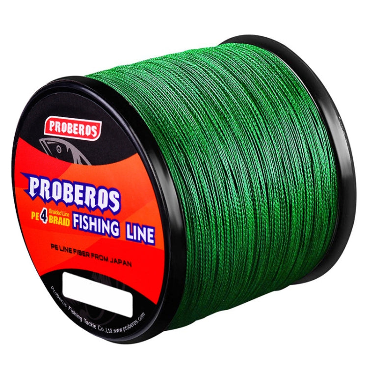 PROBEROS 4 Edited 300M Fish Line, Line number: 4.0 / 40LB(Green)
