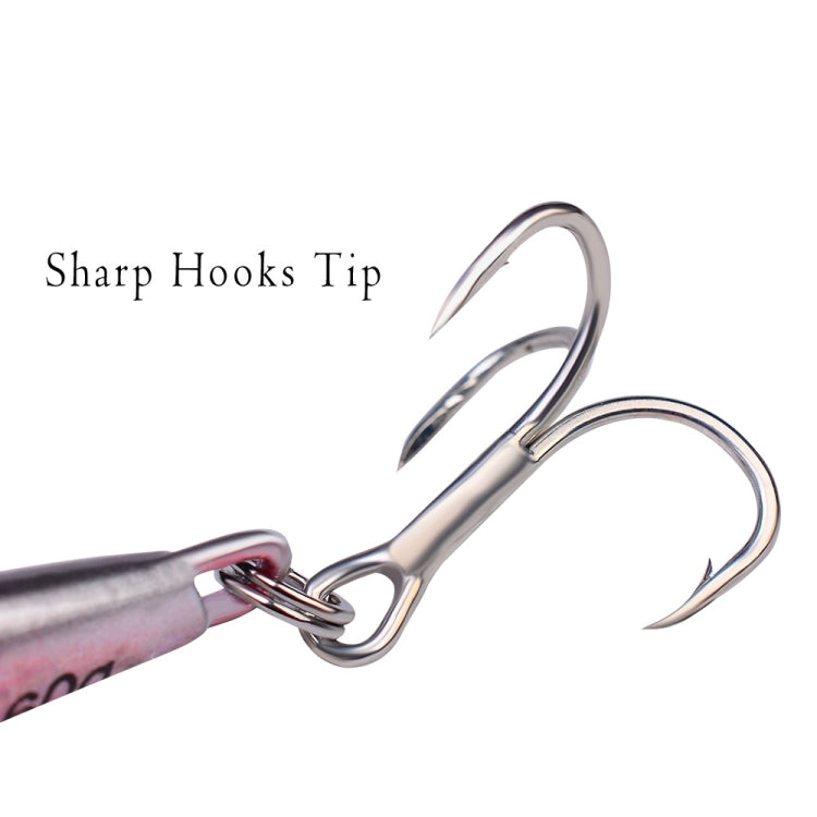 3 PCS PROBEROS LF103 Simulation Metal Sea Fishing Bait, Specification: 10g(H With Hook)