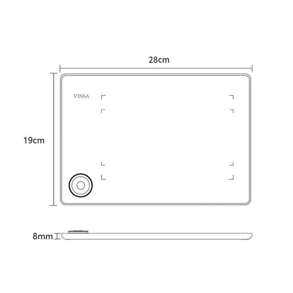 VINSA T608 Can Connected To Mobile Phone Hand-Painted Board, Style: Package 2
