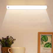 Magnetic Rechargeable Cabinet Bedside Human Body Induction Lamp, Specification: 600 mAh  With Switch 25cm(White Light)