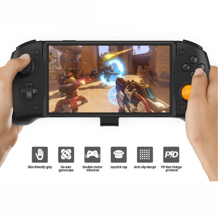 DOBE TNS-1125 In-Line Gamepad For Switch OLED Game Console(Black)