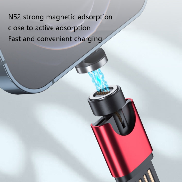 USB Portable Magnetic Adapter, Random Colors Delivery, Model: Charging Function(3 in 1)