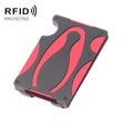 RFID Anti-Degaussing Anti-Theft Metal Wallet(Red) - Antimagnetic RFID Package by PMC TechLife | Online Shopping South Africa | PMC TechLife | Buy Now Pay Later Mobicred
