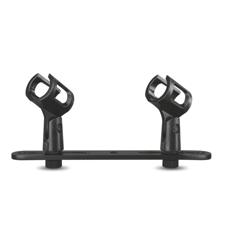 A16 Double-headed  Microphone Clip Aluminum Pole Microphone Accessories
