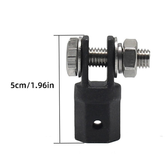 TO-OL009 Car Scissors Jack Adapter(Black)