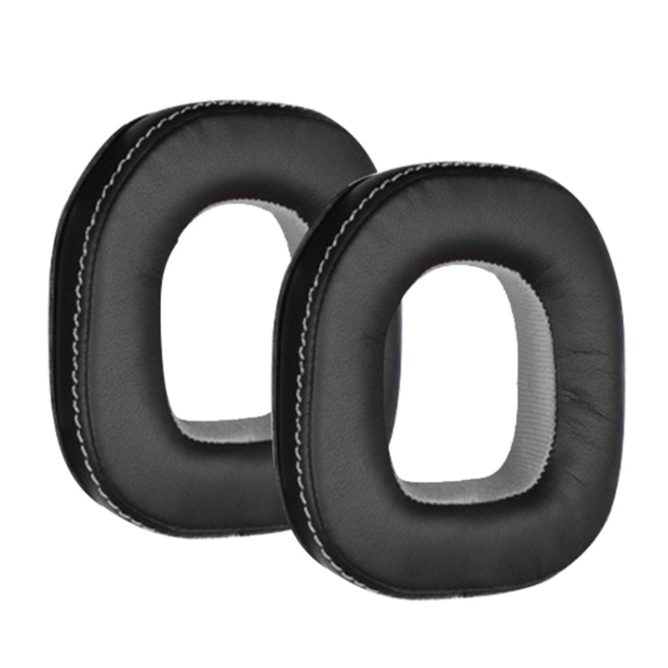 2pcs Sponge Earpad For Logitech Astro A50 Gen3/Gen4 Headset(Black+Gray)
