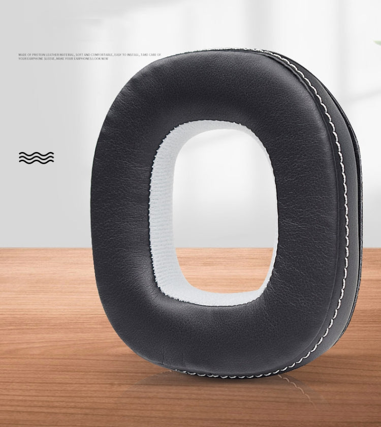 2pcs Sponge Earpad For Logitech Astro A50 Gen3/Gen4 Headset(Black+Gray)