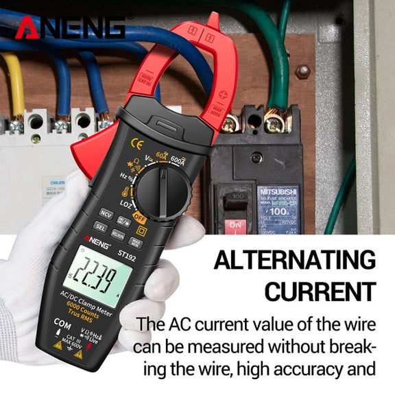 ANENG ST192 600A DC Current Multifunctional AC And DC Clamp Digital Meter