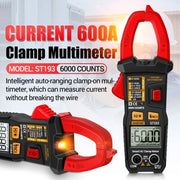 ANENG ST193 Intelligent Automatic Multifunctional AC Clamp Digital Meter
