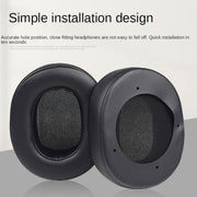 1 Pair Sponge Ear Pads for Xiberia XL / XO / V20 Headset(Black)