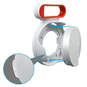 Router Wall Mount Bracket for TP-LINK DECO M5, Specification: For UK Plug(White)