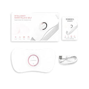 Electric Heating Uterus Warming Belt, Specification: English(White)