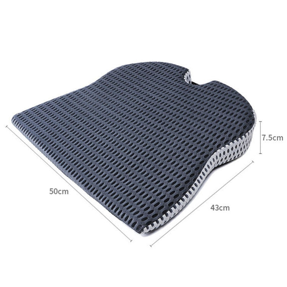 QFC040 U-shaped TThickened Memory Foam Car Seat Cushion(Grey)