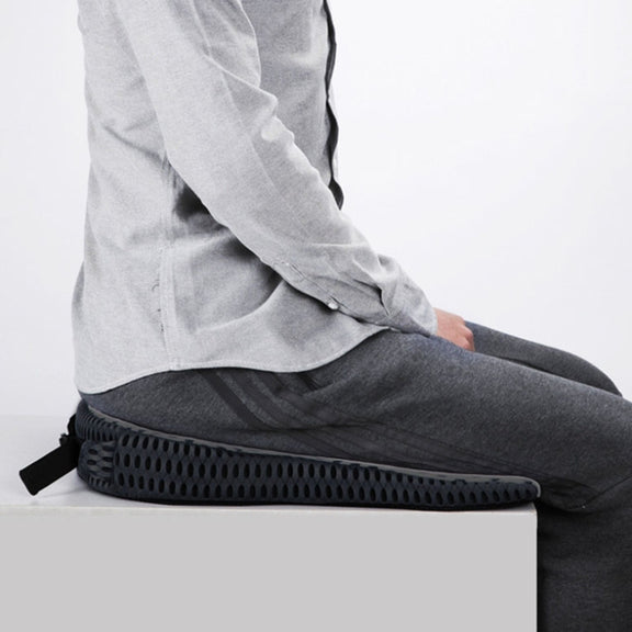 Thickened Breathable Memory Foam Car Seat Cushion(QFC047 Black)