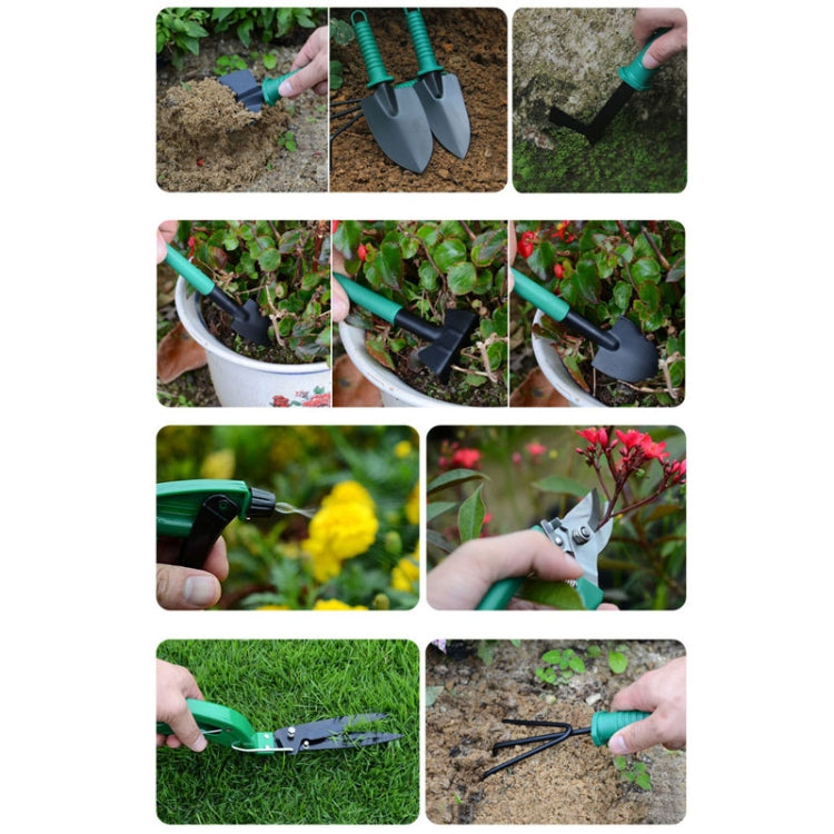 YL025 Potted Gardening Tool Set, Specification: 10 PCS / Set (Green)