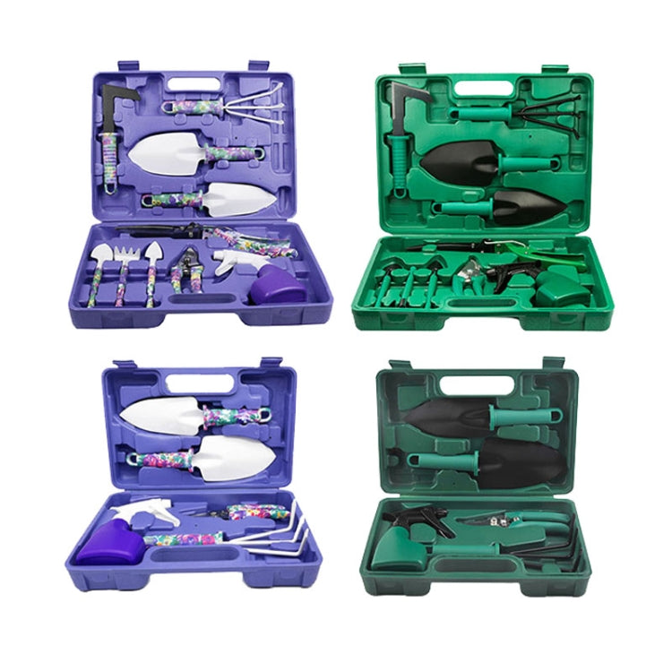 YL025 Potted Gardening Tool Set, Specification: 10 PCS / Set (Green)